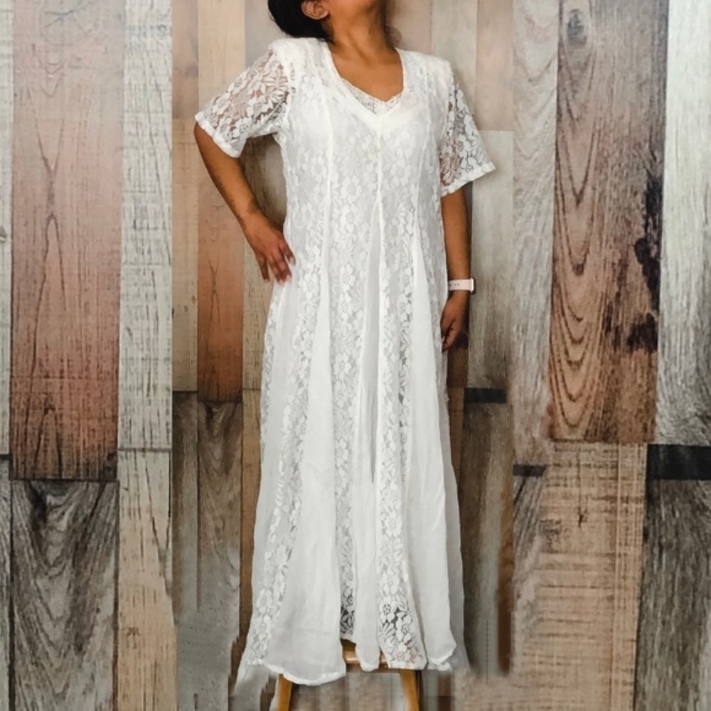 Romantic Renaissance BOHO lace dress